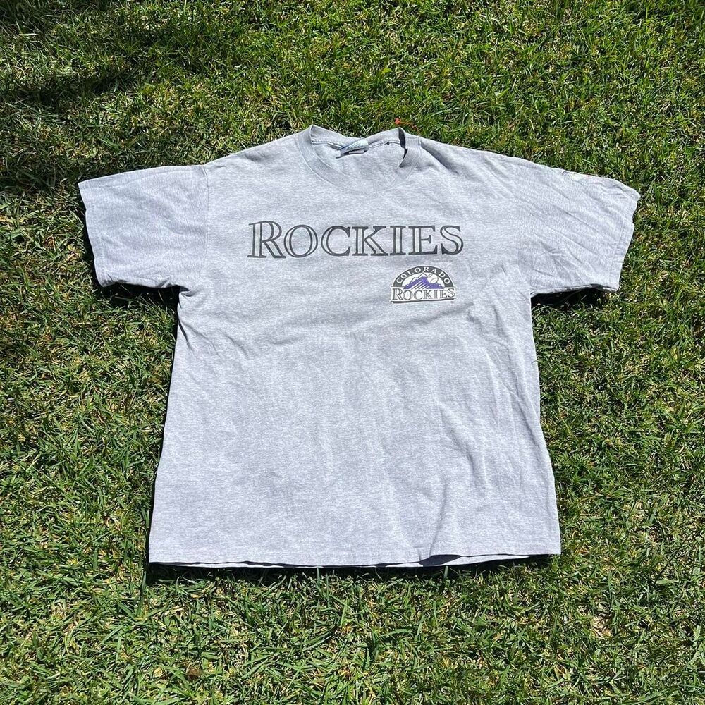 1996 Colorado Rockies Lee sport y2k tee mens size Xl